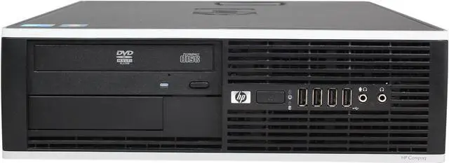 Alt view image 2 of 8 - HP Desktop PC 8000 Elite Elite 8000 Intel Core 2 Duo E8400 4 GB 250GB HDD Intel HD Graphics Windows 7 Professional 64-Bit