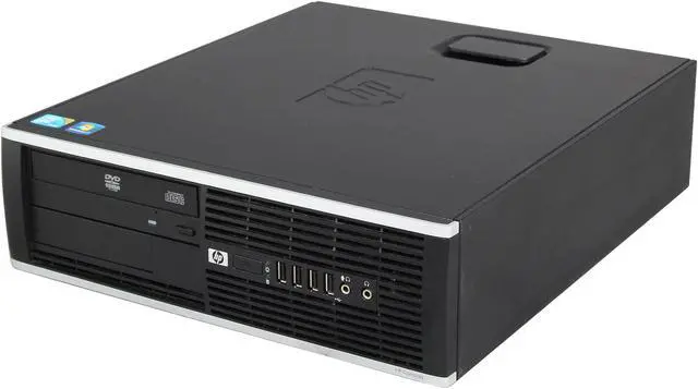 Alt view image 3 of 8 - HP Desktop PC 8000 Elite Elite 8000 Intel Core 2 Duo E8400 4 GB 250GB HDD Intel HD Graphics Windows 7 Professional 64-Bit