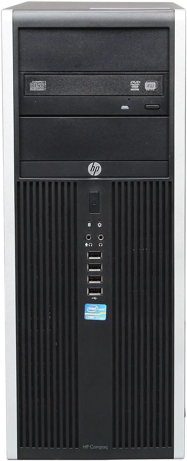 Alt view image 2 of 9 - HP Business Desktop Elite 8300 C9H26UT Desktop Computer - Intel Core i7 i7-3770 3.4GHz - Convertible Mini-tower