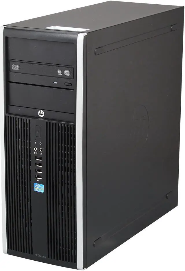 Alt view image 3 of 9 - HP Business Desktop Elite 8300 C9H26UT Desktop Computer - Intel Core i7 i7-3770 3.4GHz - Convertible Mini-tower