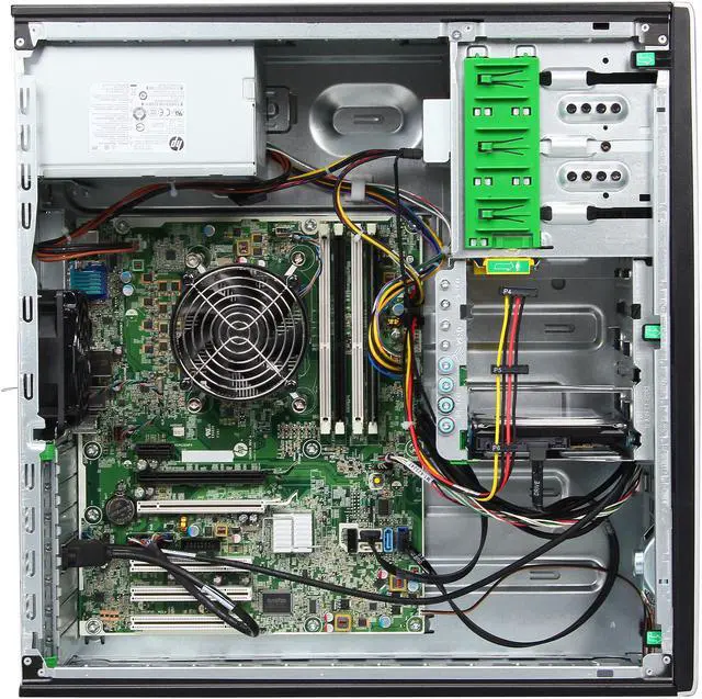 Alt view image 6 of 9 - HP Business Desktop Elite 8300 C9H26UT Desktop Computer - Intel Core i7 i7-3770 3.4GHz - Convertible Mini-tower