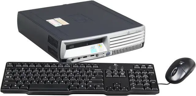 Main image of HP Compaq Desktop PC DC7700 3.2GHz 1GB DDR2 80GB HDD Windows XP Professional