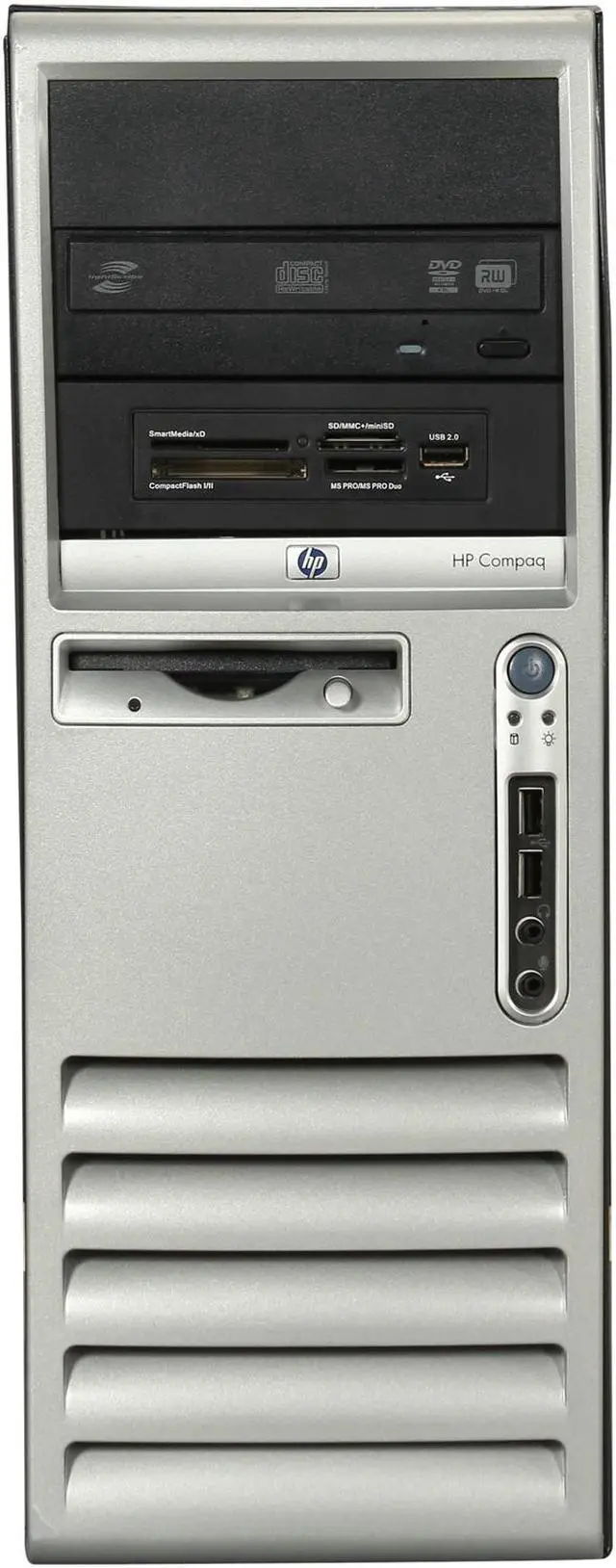 Alt view image 2 of 9 - HP Desktop PC DC7700 3.40GHz 2GB 80GB HDD Windows 7 Professional