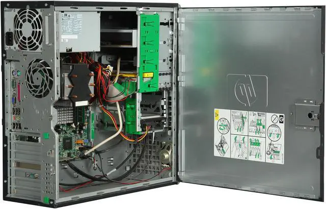 Alt view image 5 of 9 - HP Desktop PC DC7700 3.40GHz 2GB 80GB HDD Windows 7 Professional
