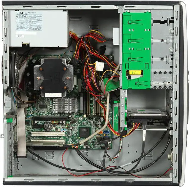 Alt view image 6 of 9 - HP Desktop PC DC7700 3.40GHz 2GB 80GB HDD Windows 7 Professional