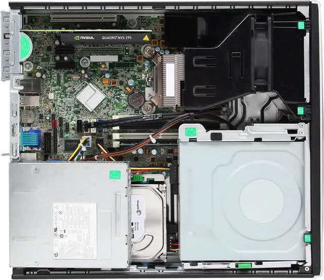 Alt view image 6 of 8 - HP Compaq Desktop PC 6200 Pro (D3H98UT#ABA) Intel Core i3-2120 4GB DDR3 500GB HDD NVIDIA NVS 295 Windows 7 Professional 64-Bit