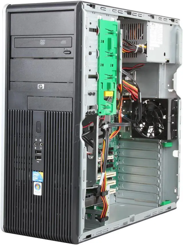 Alt view image 7 of 9 - HP Desktop PC DC7900 3.00GHz 4GB 750GB HDD Windows 7 Professional