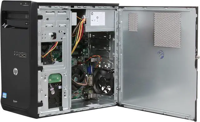 Alt view image 5 of 9 - HP Desktop PC Business Desktop 3500 (D8C46UT#ABA) Intel Core i5-3470 4GB DDR3 500GB HDD Intel HD Graphics 2500 Windows 7 Professional 64-bit (available through downgrade rights from Windows 8 Pro)