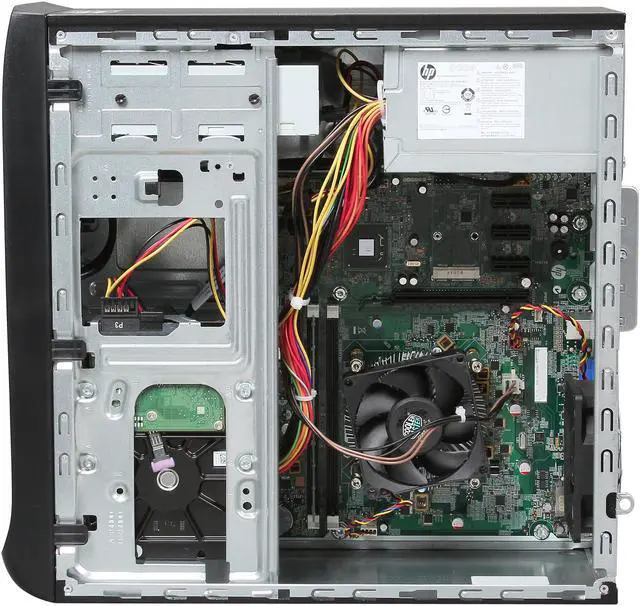 Alt view image 6 of 9 - HP Desktop PC Business Desktop 3500 (D8C46UT#ABA) Intel Core i5-3470 4GB DDR3 500GB HDD Intel HD Graphics 2500 Windows 7 Professional 64-bit (available through downgrade rights from Windows 8 Pro)