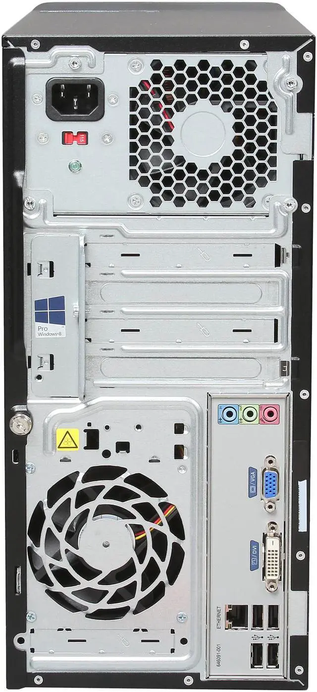 Alt view image 8 of 9 - HP Desktop PC Business Desktop 3500 (D8C46UT#ABA) Intel Core i5-3470 4GB DDR3 500GB HDD Intel HD Graphics 2500 Windows 7 Professional 64-bit (available through downgrade rights from Windows 8 Pro)