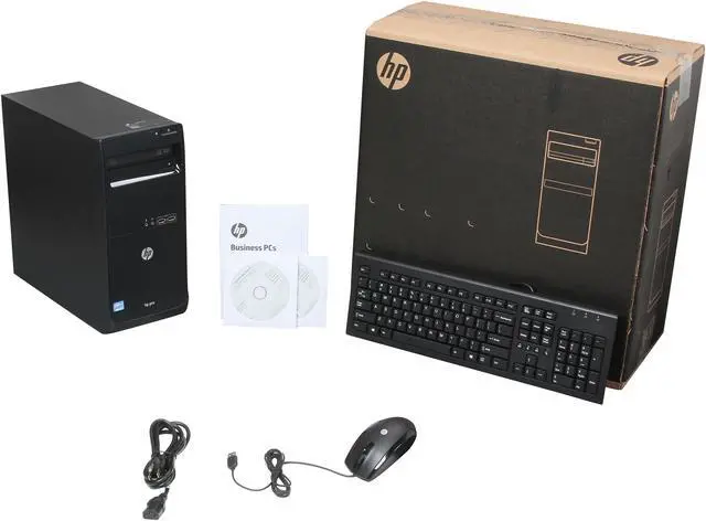 Alt view image 9 of 9 - HP Desktop PC Business Desktop 3500 (D8C46UT#ABA) Intel Core i5-3470 4GB DDR3 500GB HDD Intel HD Graphics 2500 Windows 7 Professional 64-bit (available through downgrade rights from Windows 8 Pro)