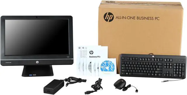 Alt view image 7 of 7 - HP Compaq All-In-One PC Pro 4300 D3K20UT#ABA Intel Core i3-3220 4GB DDR3 500GB HDD 20.0" Windows 7 Professional 64-bit