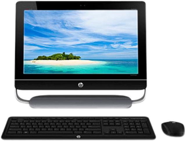 Refurbished: HP TouchSmart All-in-One Desktop PC ENVY 20-D034 H3Z72AAR#ABA  Intel Core i3-2130 4GB DDR3 500GB HDD + 16GB SSD HDD 20.0