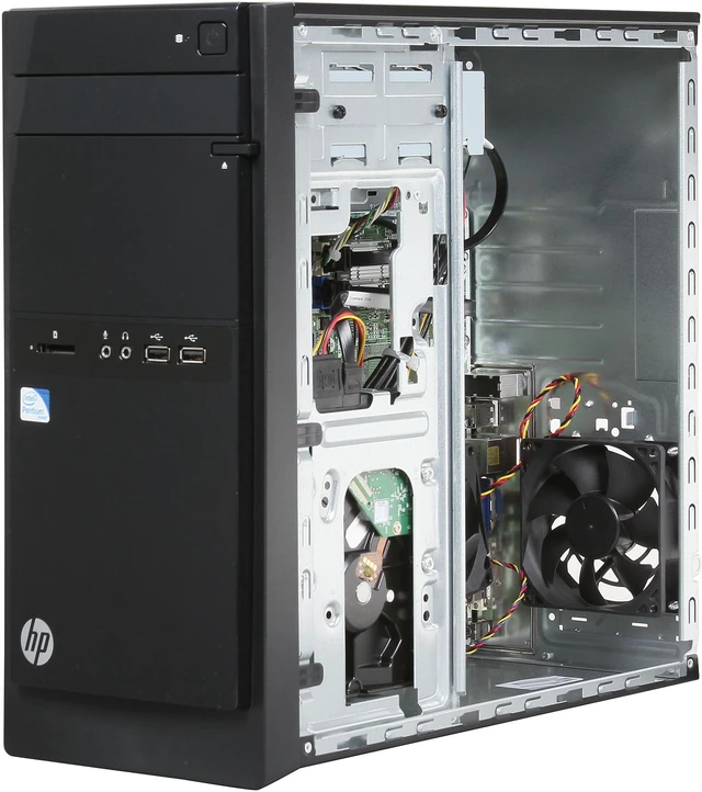 Hp Desktop Computer Box Open Box: HP Desktop PC 110-040 (H5P43AA#ABA) Intel Pentium G2020T 4GB ...
