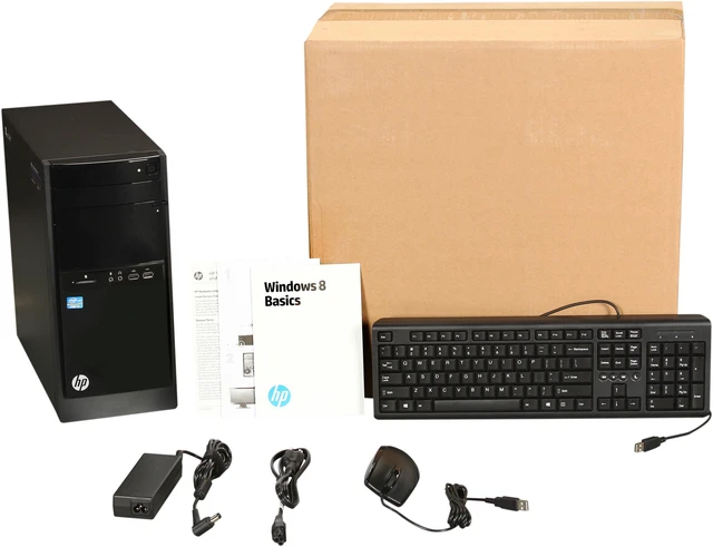 Hp Desktop Computer Box Open Box: HP Desktop PC 110-090 (H5Q20AA#ABA) Intel Core i3-3220T 4GB ...