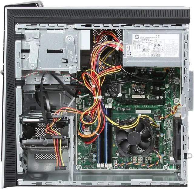 Alt view image 6 of 10 - HP Desktop PC Pavilion 700-060 (H5Q19AA#ABA) Intel Core i5-4430 10GB DDR3 2TB HDD + 128GB SSD HDD Intel HD Graphics 4600 Windows 8