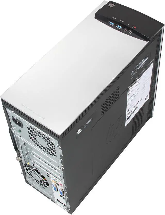 Alt view image 8 of 10 - HP Desktop PC Pavilion 700-060 (H5Q19AA#ABA) Intel Core i5-4430 10GB DDR3 2TB HDD + 128GB SSD HDD Intel HD Graphics 4600 Windows 8
