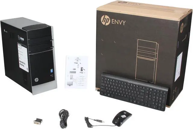 Alt view image 10 of 10 - HP Desktop PC Pavilion 700-060 (H5Q19AA#ABA) Intel Core i5-4430 10GB DDR3 2TB HDD + 128GB SSD HDD Intel HD Graphics 4600 Windows 8