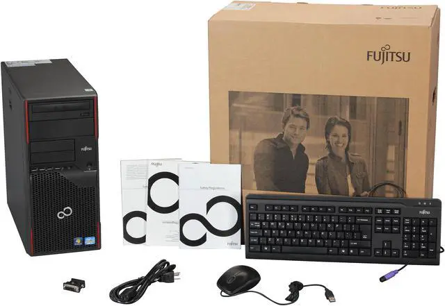 Alt view image 9 of 9 - Fujitsu Desktop PC ESPRIMO P710-E90 (XBUY P710 E90+ I53470) Intel Core i5-3470 4GB DDR3 500GB HDD Intel HD Graphics 2500 Windows 7 Professional 64-Bit