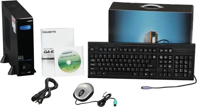 Alt view image 6 of 6 - Avatar Desktop PC Bluelight 7 AMD E-350 4GB DDR3 320GB HDD AMD Radeon HD 6310 Windows 7 Starter