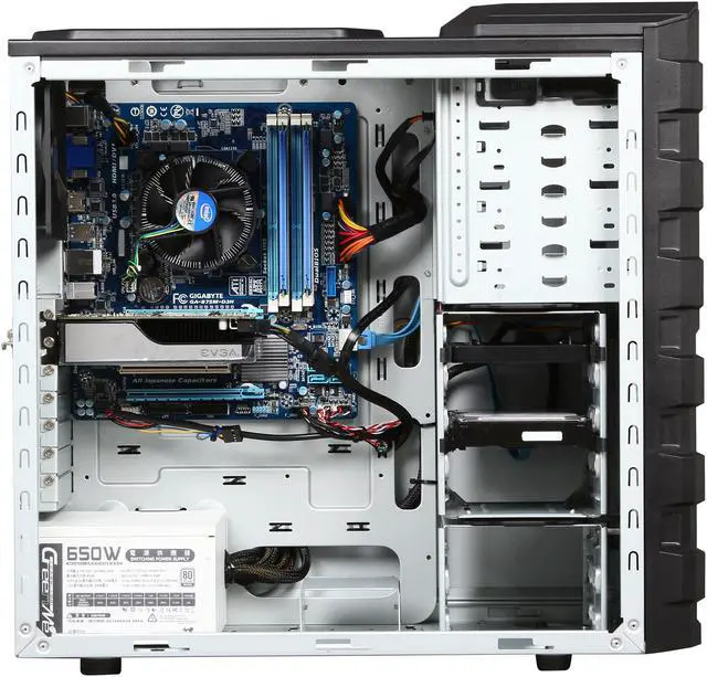 Alt view image 6 of 9 - Avatar Desktop PC Gaming I5KGTX65 Intel Core i5-3570K 8GB DDR3 1TB SATA III HDD+ 60GB SSD HDD NVIDIA GeForce GTX 650 Windows 8 64bit