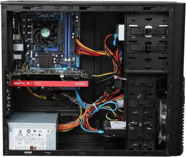 Alt view image 6 of 9 - Avatar Desktop PC Gaming FX77 AMD FX-Series FX-6100 8GB DDR3 1TB HDD AMD Radeon HD 7770 1GB Windows 8  64-bit