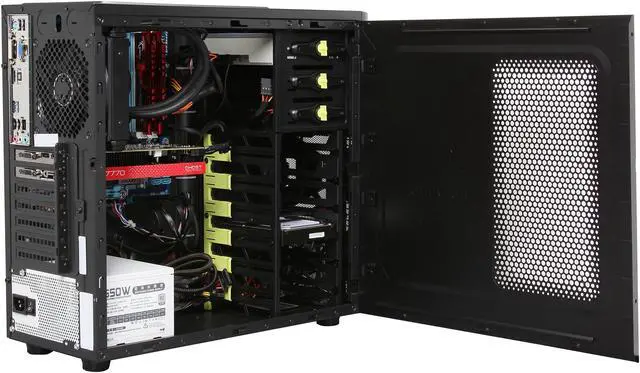Alt view image 5 of 9 - Avatar Desktop PC Gaming A1077ice AMD A10-5800K 16GB DDR3 1TB HDD+120GB SSD HDD XFX R7770 1G Windows 8 64-Bit