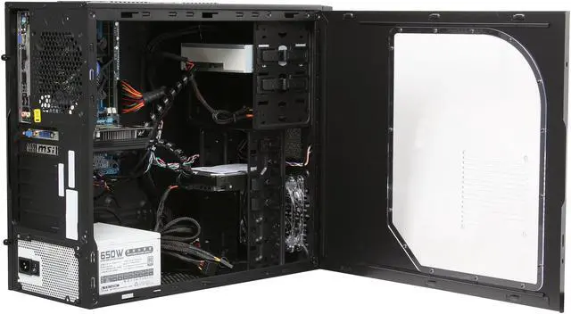 Alt view image 5 of 9 - Avatar Desktop PC Gaming i5-34GT Intel Core i5-3450 8GB DDR3 1TB HDD NVIDIA GeForce GT 640 2GB Windows 8 64-bit
