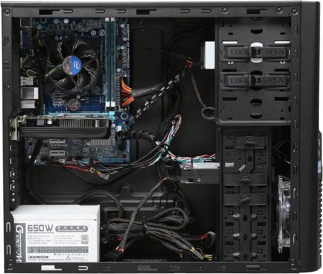 Alt view image 6 of 9 - Avatar Desktop PC Gaming i5-34GT Intel Core i5-3450 8GB DDR3 1TB HDD NVIDIA GeForce GT 640 2GB Windows 8 64-bit