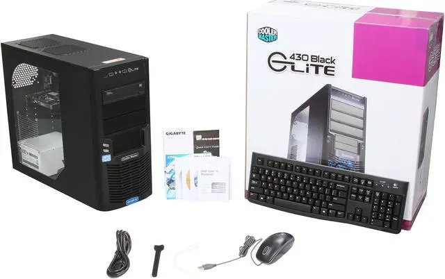 Alt view image 9 of 9 - Avatar Desktop PC Gaming i5-34GT Intel Core i5-3450 8GB DDR3 1TB HDD NVIDIA GeForce GT 640 2GB Windows 8 64-bit