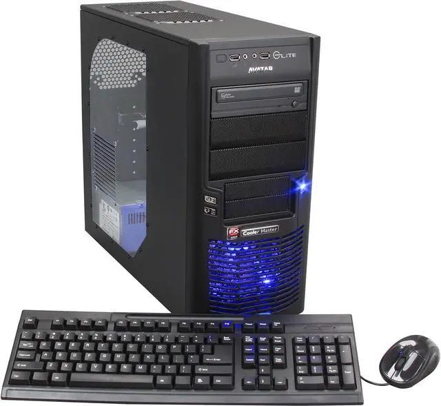 Main image of Avatar AMD FX-6100(3.3GHz) 8GB DDR3 1TB HDD Capacity Desktop PC Windows 8 64-Bit Gaming FX6161