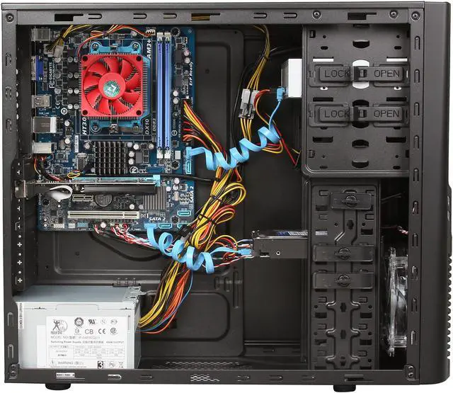 Alt view image 6 of 9 - Avatar AMD FX-6100(3.3GHz) 8GB DDR3 1TB HDD Capacity Desktop PC Windows 8 64-Bit Gaming FX6161