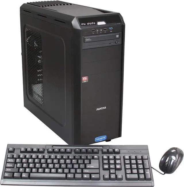 Main image of Avatar Desktop PC Gaming FX6365TI AMD FX-Series FX-6300 16GB DDR3 1TB HDD NVIDIA GeForce GTX 650Ti 1GB Windows 8 64-Bit