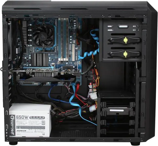 Alt view image 6 of 10 - Avatar Desktop PC Gaming FX6365TI AMD FX-Series FX-6300 16GB DDR3 1TB HDD NVIDIA GeForce GTX 650Ti 1GB Windows 8 64-Bit