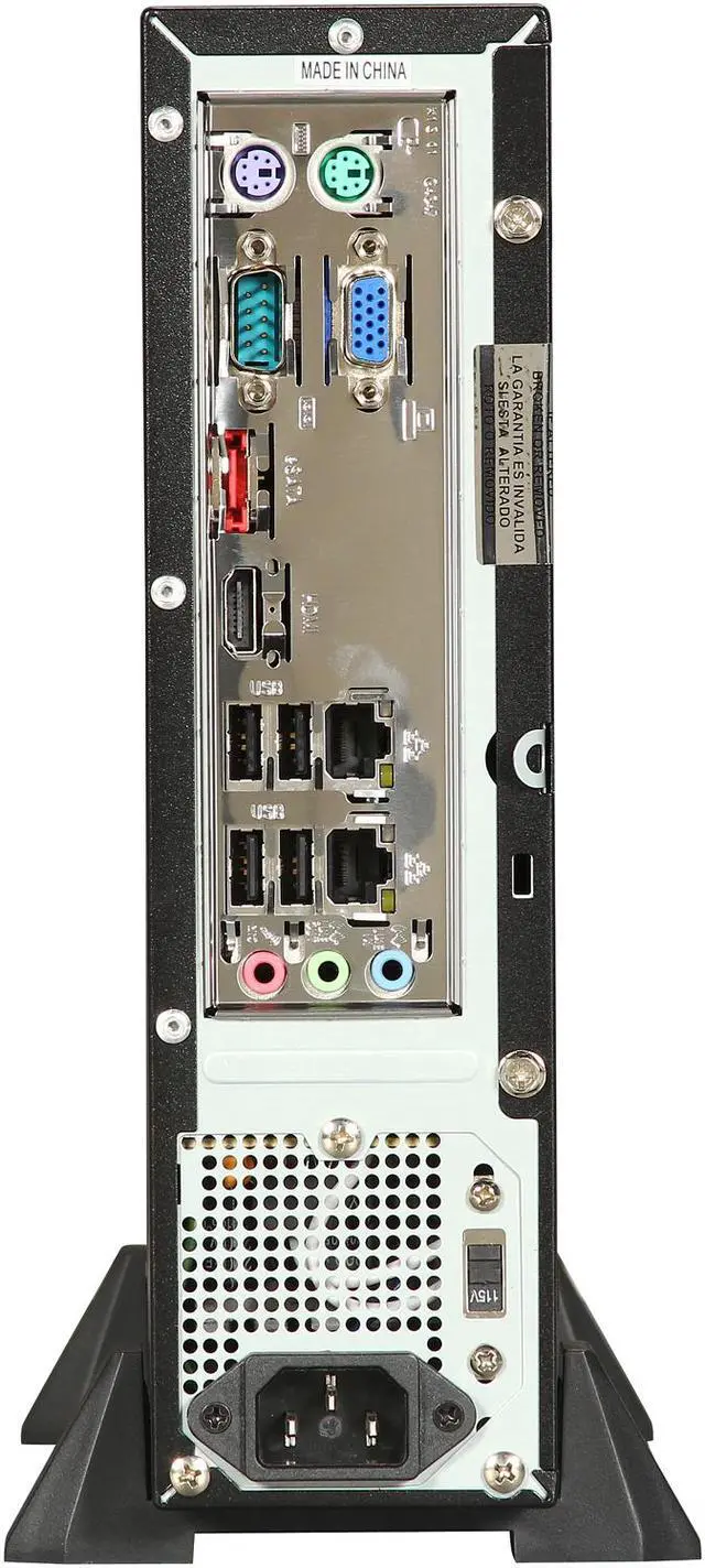 Alt view image 5 of 6 - Avatar Desktop PC Bluelight 7-1007U Intel Celeron 1007U 4GB DDR3 500GB HDD Intel HD Graphics Windows 7 Home Premium 64-Bit