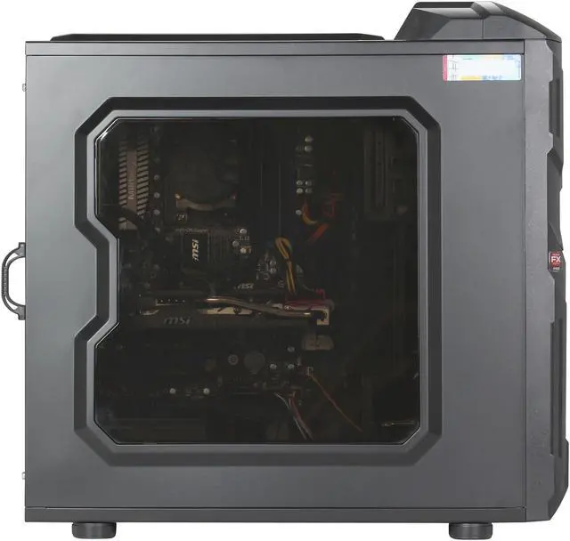 Alt view image 4 of 13 - Avatar Desktop PC Gaming Bloodlus AMD FX-Series FX-8350 16GB DDR3 2TB HDD + 120GB SSD HDD NVIDIA GeForce GTX 770 2GB Windows 8 64-Bit