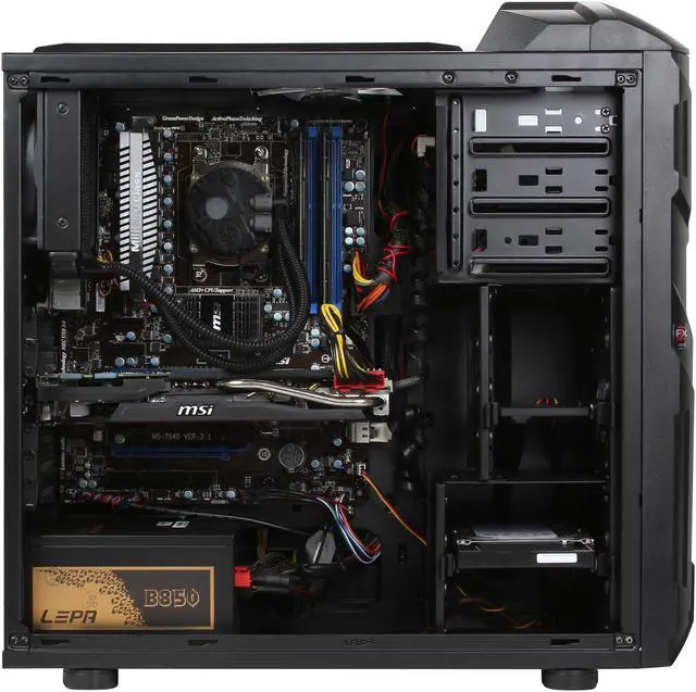 Alt view image 6 of 13 - Avatar Desktop PC Gaming Bloodlus AMD FX-Series FX-8350 16GB DDR3 2TB HDD + 120GB SSD HDD NVIDIA GeForce GTX 770 2GB Windows 8 64-Bit