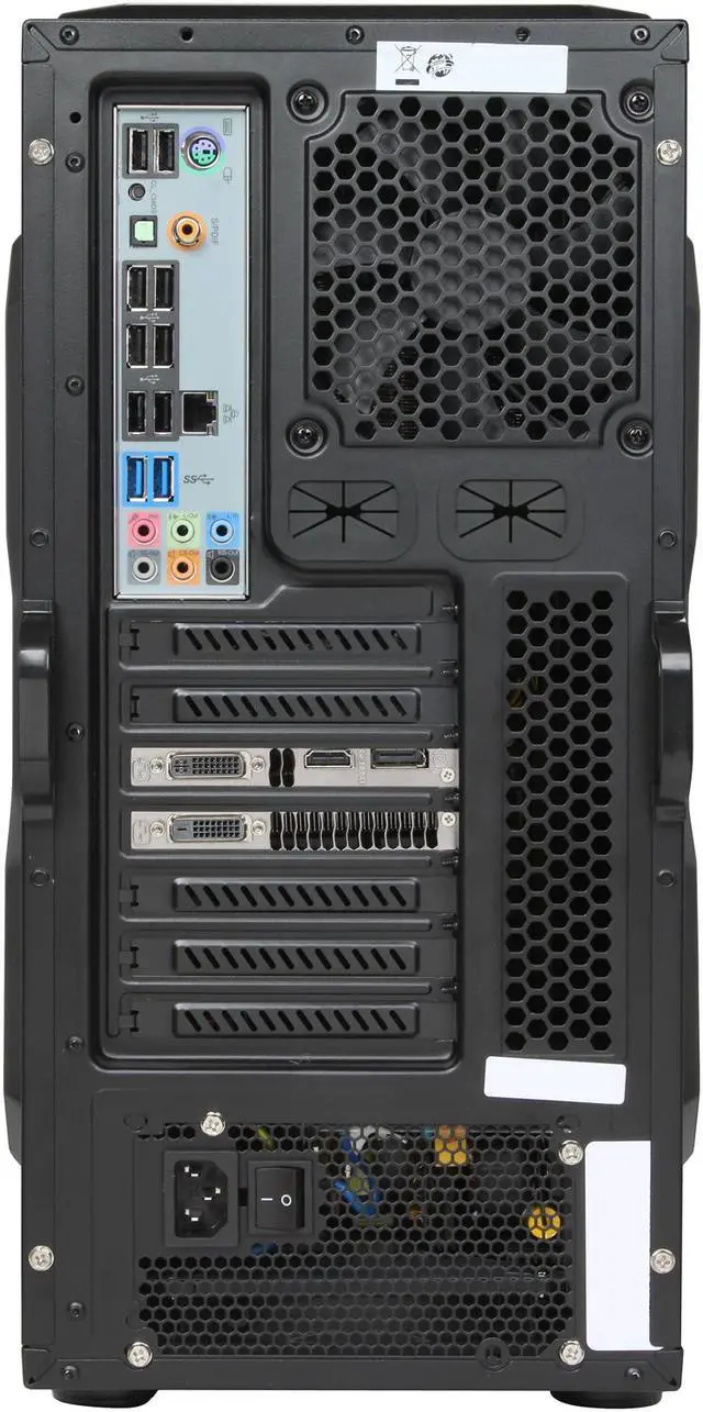 Alt view image 9 of 13 - Avatar Desktop PC Gaming Bloodlus AMD FX-Series FX-8350 16GB DDR3 2TB HDD + 120GB SSD HDD NVIDIA GeForce GTX 770 2GB Windows 8 64-Bit