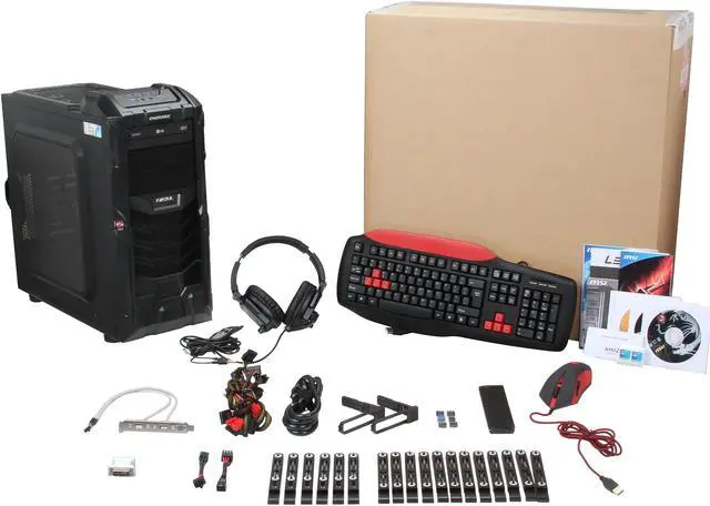 Alt view image 13 of 13 - Avatar Desktop PC Gaming Bloodlus AMD FX-Series FX-8350 16GB DDR3 2TB HDD + 120GB SSD HDD NVIDIA GeForce GTX 770 2GB Windows 8 64-Bit