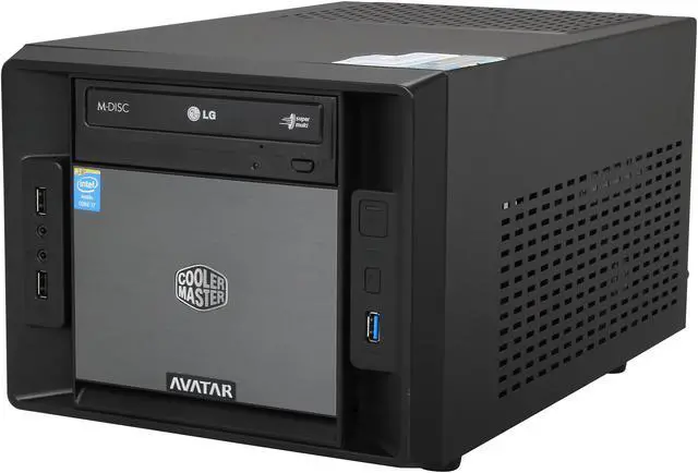 Alt view image 3 of 9 - Avatar Desktop PC Gaming Mini I7 Intel Core i7-4770 16GB DDR3 1TB HDD NVIDIA GeForce GTX 760  2G GDDR5 Windows 8