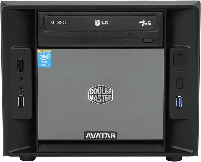 Alt view image 2 of 9 - Avatar Desktop PC Gaming Mini I7 Intel Core i7-4770 16GB DDR3 1TB HDD NVIDIA GeForce GTX 760  2G GDDR5 Windows 8