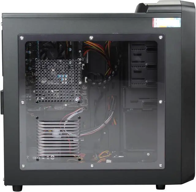 Alt view image 4 of 10 - Avatar Desktop PC Gaming 68K-BE AMD A10-6800K 8GB DDR3 1TB HDD AMD Radeon HD 8670D Windows 8
