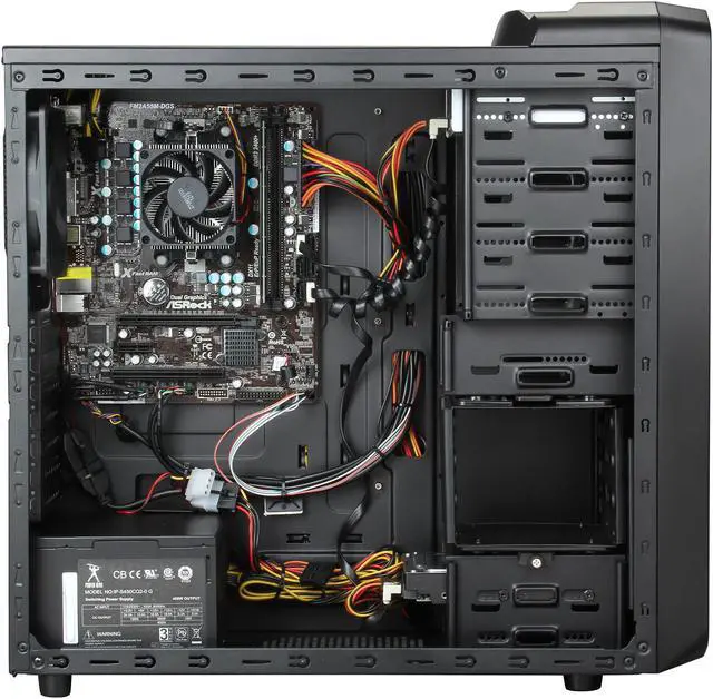 Alt view image 6 of 10 - Avatar Desktop PC Gaming 68K-BE AMD A10-6800K 8GB DDR3 1TB HDD AMD Radeon HD 8670D Windows 8