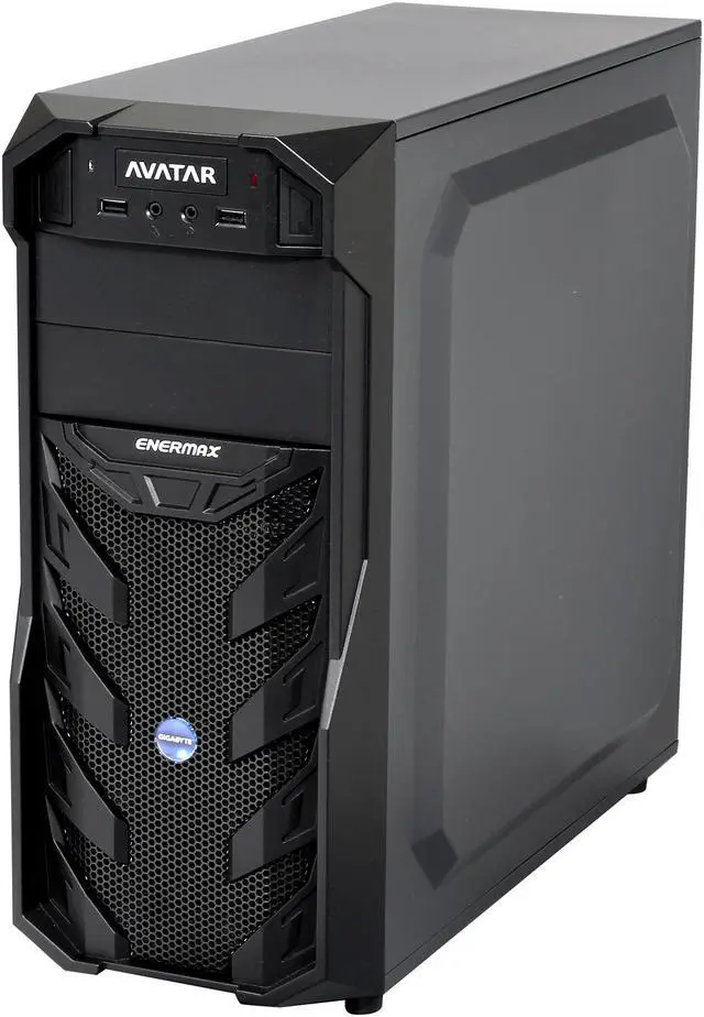 Alt view image 3 of 9 - Avatar Desktop PC Gaming FX 6377OC AMD FX-Series FX-6300 8GB DDR3 1TB HDD AMD Radeon HD 7730 Windows 8.1 64-bit