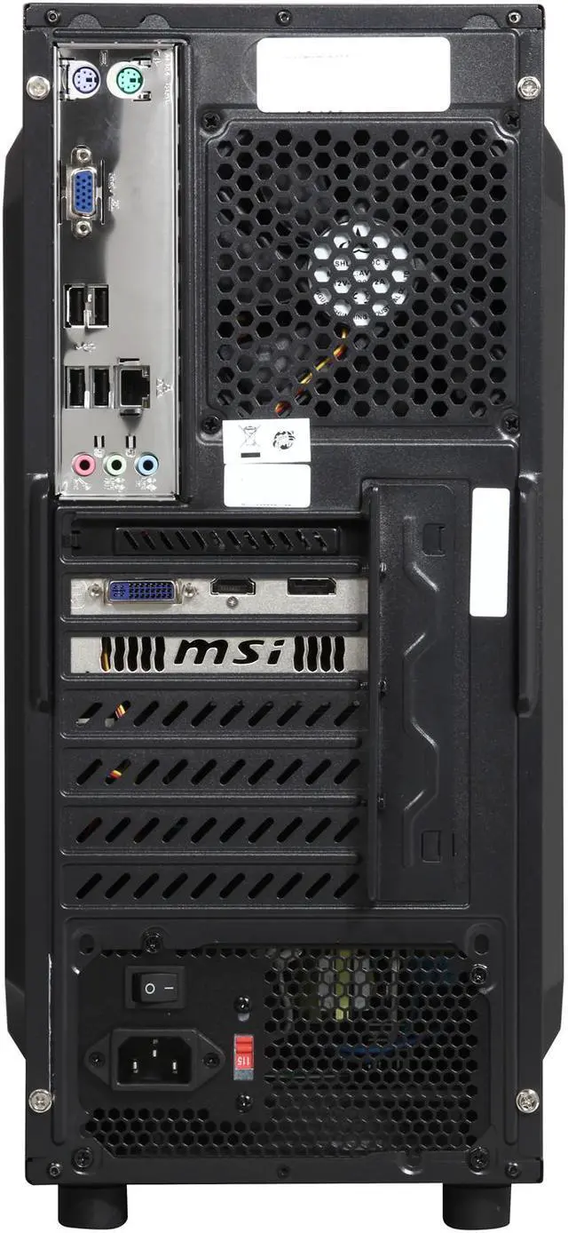 Alt view image 8 of 9 - Avatar Desktop PC Gaming FX 6377OC AMD FX-Series FX-6300 8GB DDR3 1TB HDD AMD Radeon HD 7730 Windows 8.1 64-bit