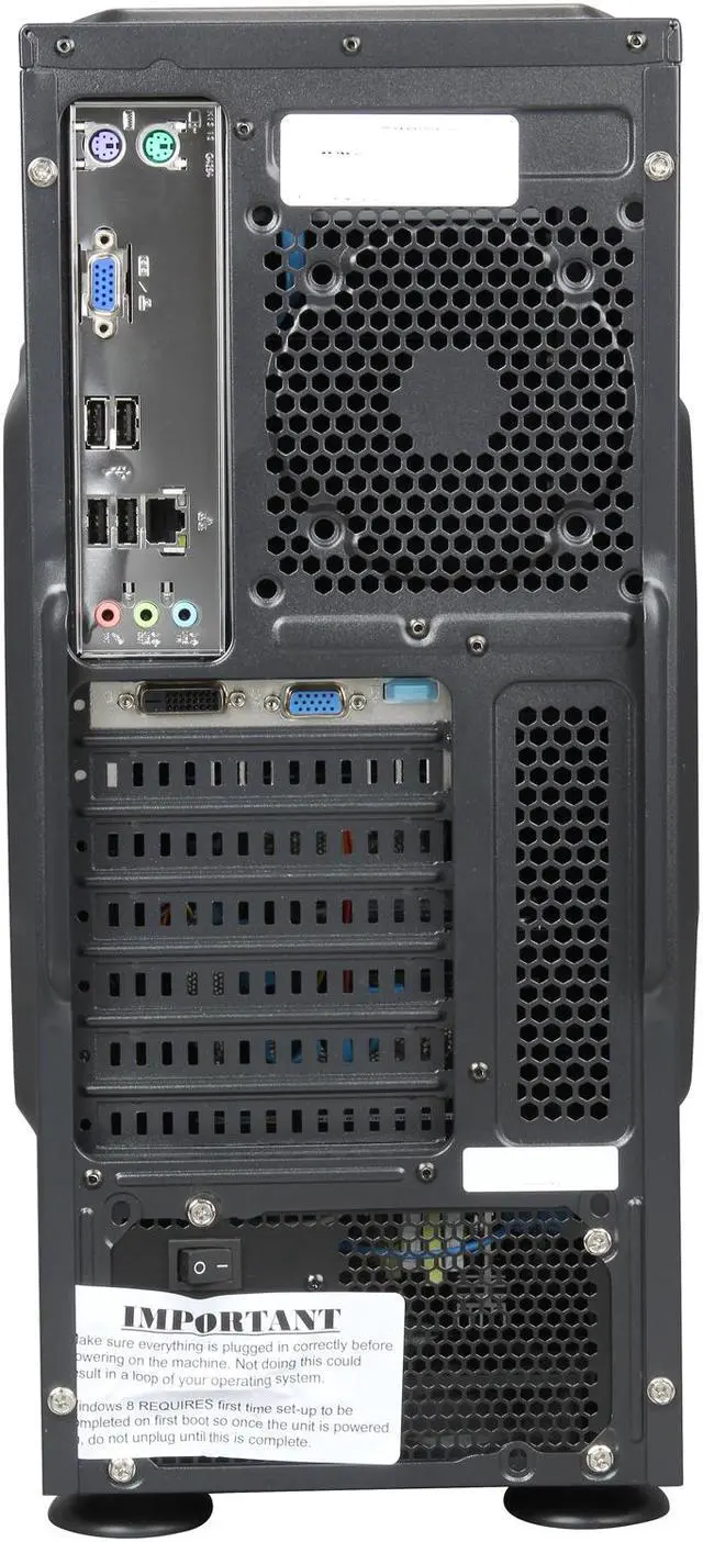 Alt view image 8 of 9 - Avatar Desktop PC GamingPC Gaming I5-3364 Intel Core i5-3330 8GB DDR3 1TB HDD NVIDIA GeForce GT 640 Windows 8