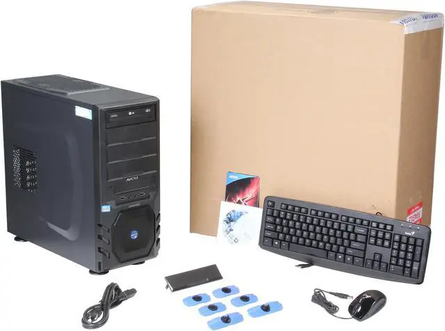 Alt view image 9 of 9 - Avatar Desktop PC GamingPC Gaming I5-3364 Intel Core i5-3330 8GB DDR3 1TB HDD NVIDIA GeForce GT 640 Windows 8