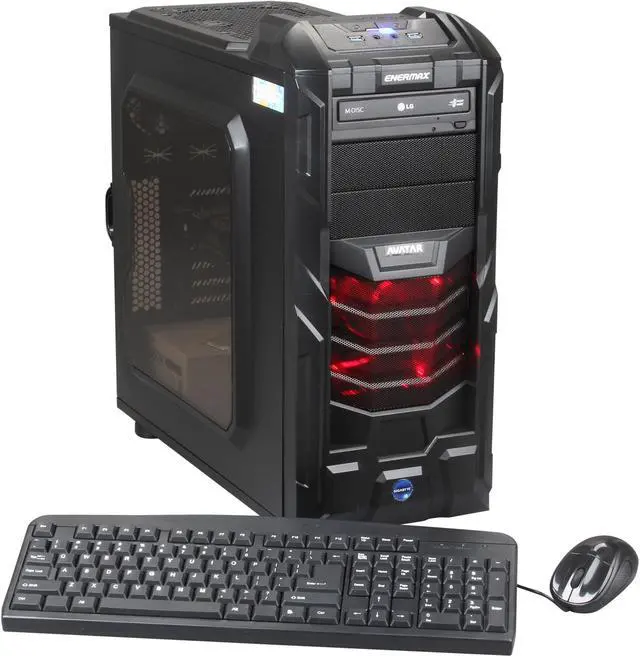Main image of Avatar Desktop PC Gaming FX6327X AMD FX-Series FX-6300 8GB DDR3 1TB HDD AMD Radeon R9 270X DDR5 2G Windows 8.1 64bit