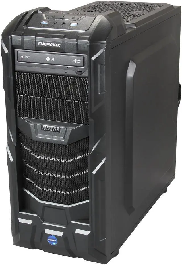 Alt view image 3 of 10 - Avatar Desktop PC Gaming FX6327X AMD FX-Series FX-6300 8GB DDR3 1TB HDD AMD Radeon R9 270X DDR5 2G Windows 8.1 64bit