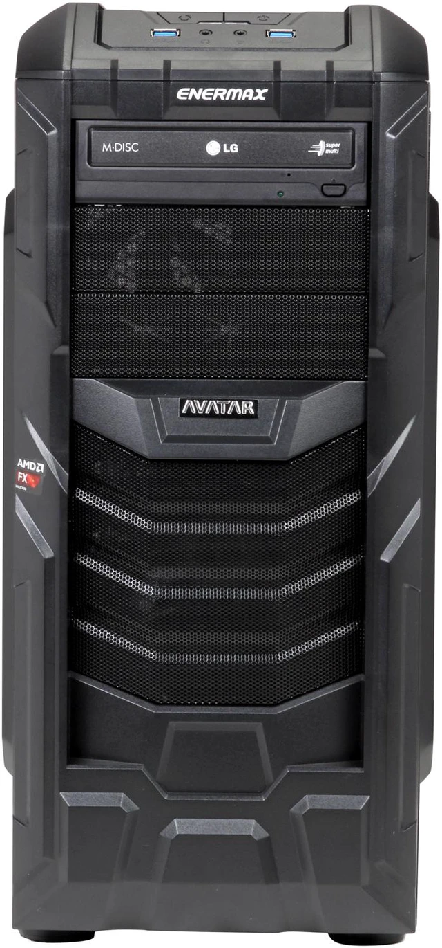 Avatar Desktop PC Gaming FX8327X AMD FX-Series FX-8350 8GB DDR3 1TB HDD ...
